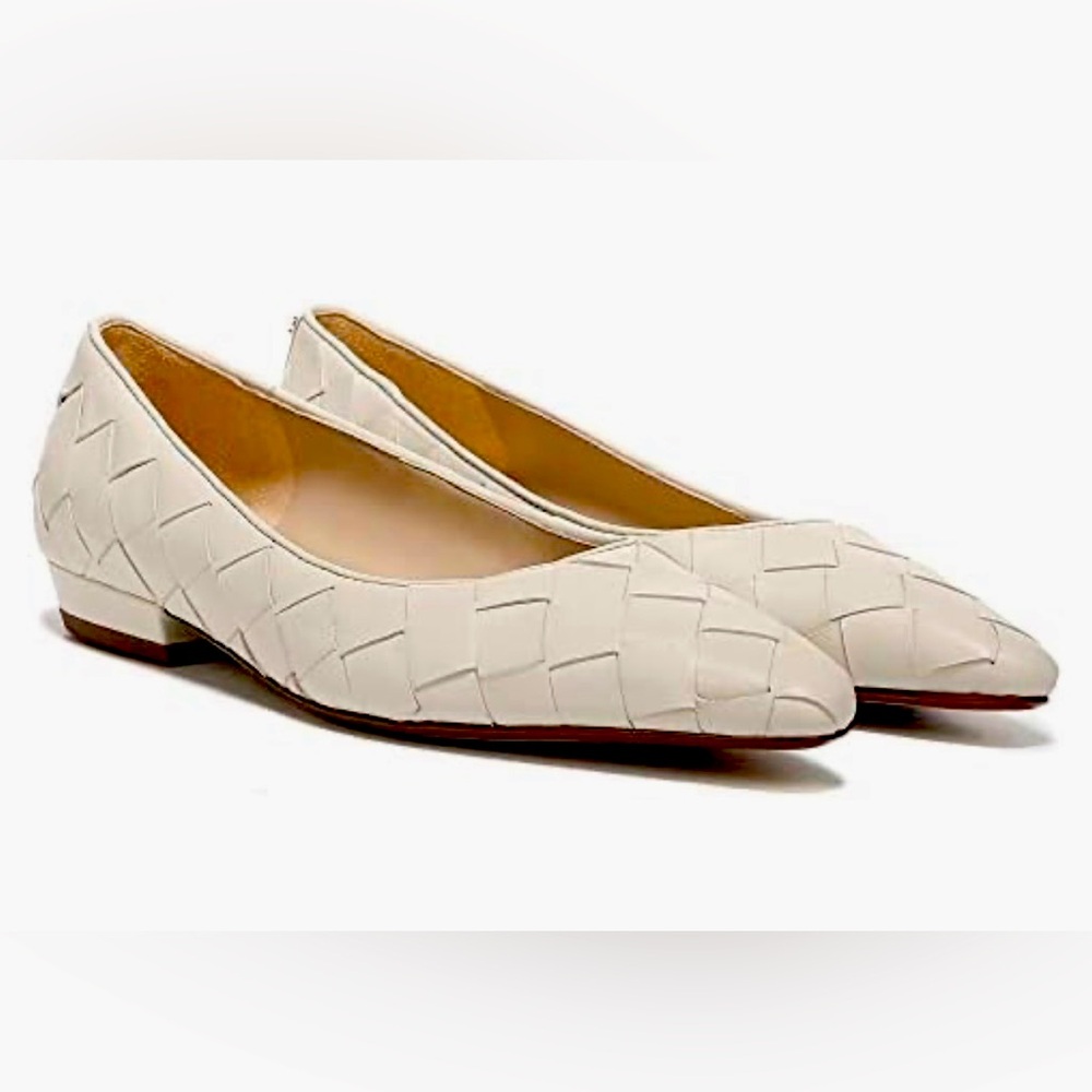 Sam Edelman Joy Woven Pointed Toe Flats